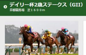 第51回 デイリー杯2歳ステークス（GII）2016